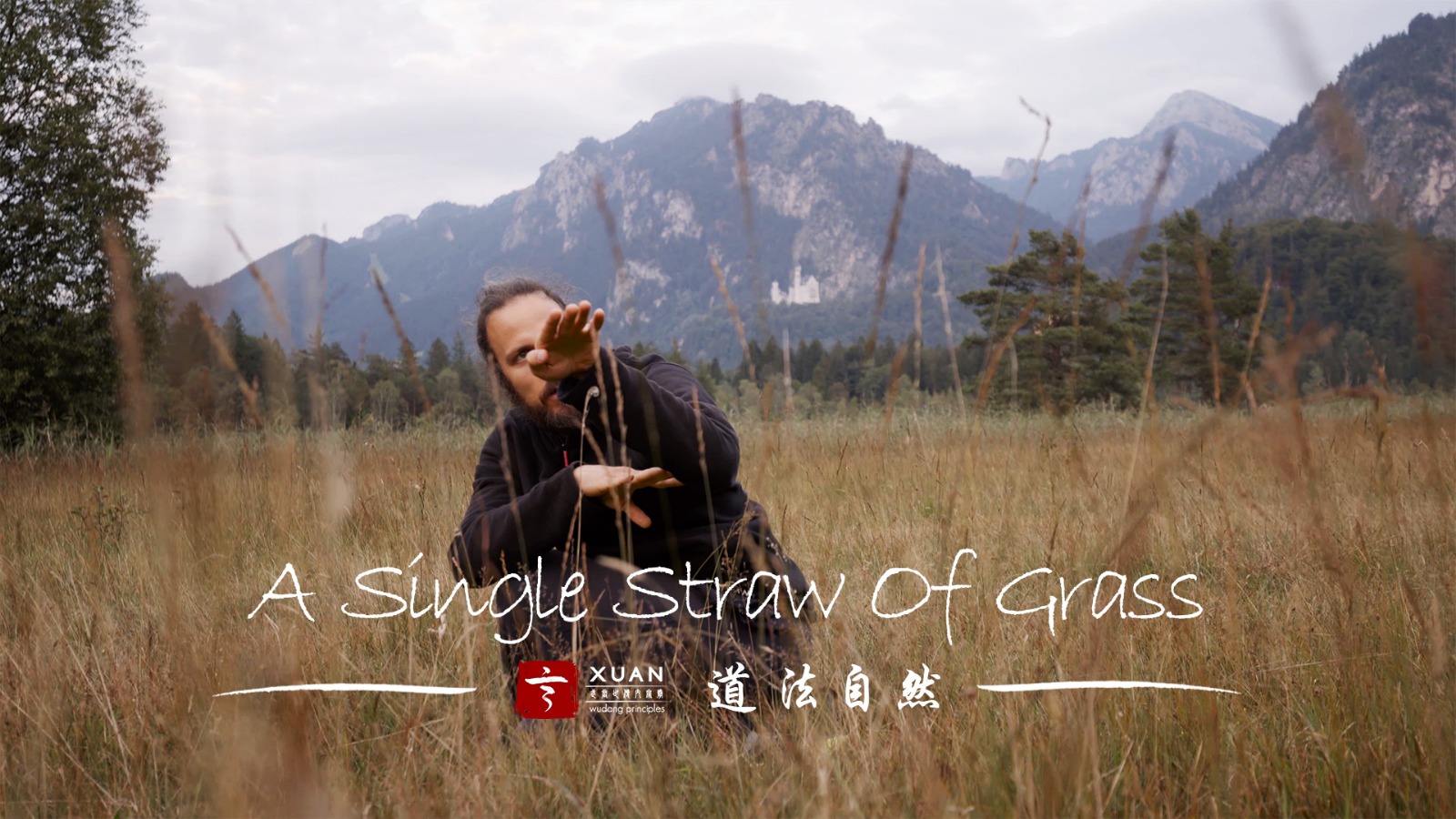 Kampfkunst Video Xuan A Single Straw Of Grass Martial Arts Natur Berge Wasser See